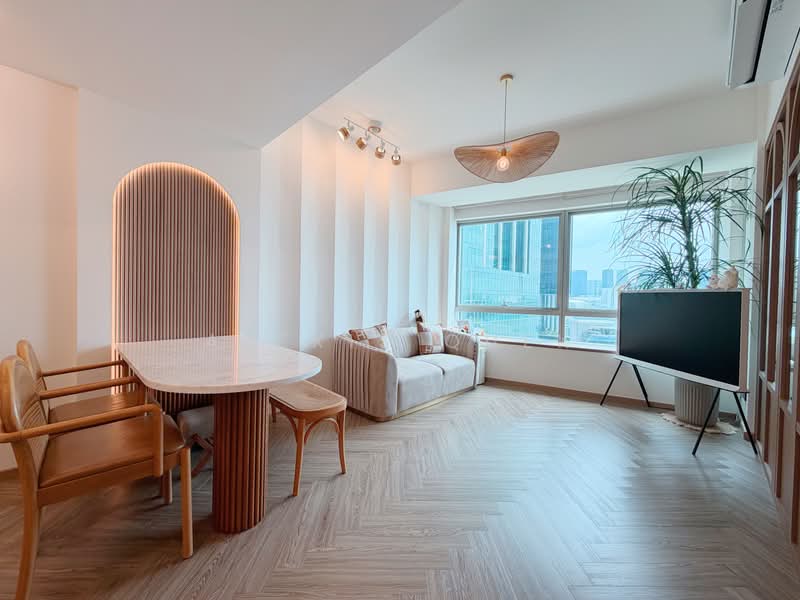 The Sail @ Marina Bay, 2 Marina Boulevard, 1 Bedroom, 689 sqft, Condominium For Sale, by Alexis Quek, 500231105 - Living Room - PropertyGuru.com.sg
