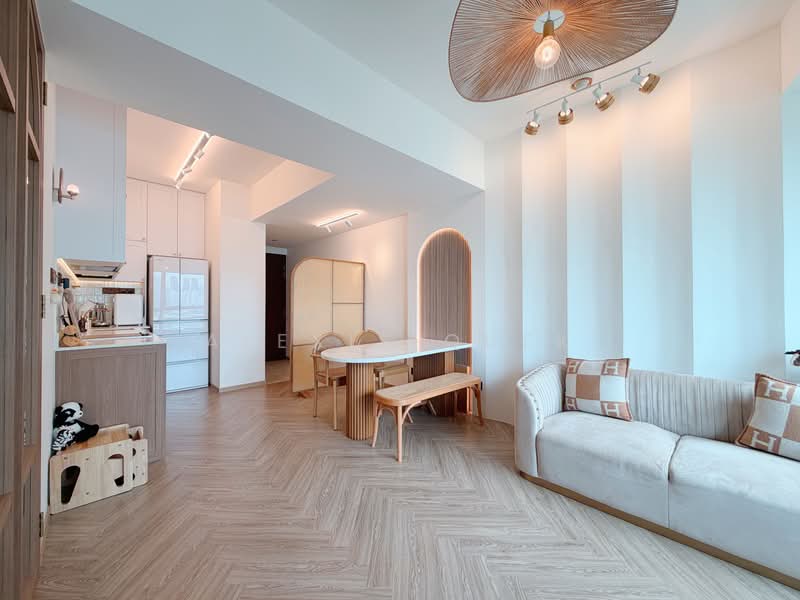The Sail @ Marina Bay, 2 Marina Boulevard, 1 Bedroom, 689 sqft, Condominium For Sale, by Alexis Quek, 500231105 - Living Room - PropertyGuru.com.sg