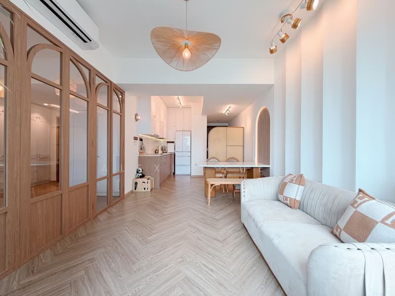 The Sail @ Marina Bay, 2 Marina Boulevard, 1 Bedroom, 689 sqft, Condominium For Sale, by Alexis Quek, 500231105 - Living Room - PropertyGuru.com.sg