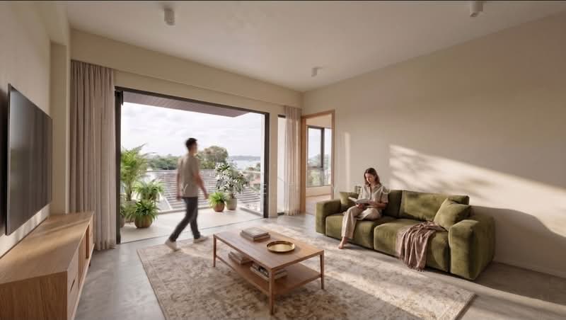 The Shorefront, 165A Jln. Loyang Besar, Changi Airport / Changi Village, 2 Bedrooms, 775 sqft, Apartment For Sale, by Lynnet Yeo, 500231113 - Living Room - PropertyGuru.com.sg