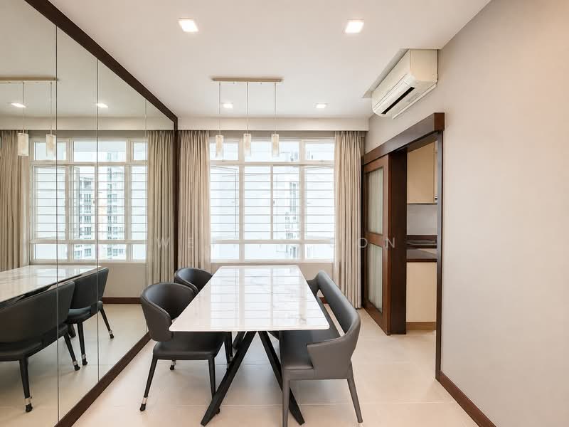 Casablanca, 25 Rosewood Drive, 2 Bedrooms, 926 sqft, Condominium For Sale, by WeiPin Oon, 500231156 - Dining Room - PropertyGuru.com.sg