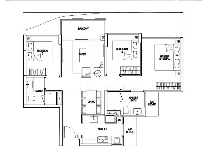 River Isles, Punggol Central, 3 Bedrooms, 893 sqft, Condominium For Sale, by Lily Xing, 500231184 - PropertyGuru.com.sg