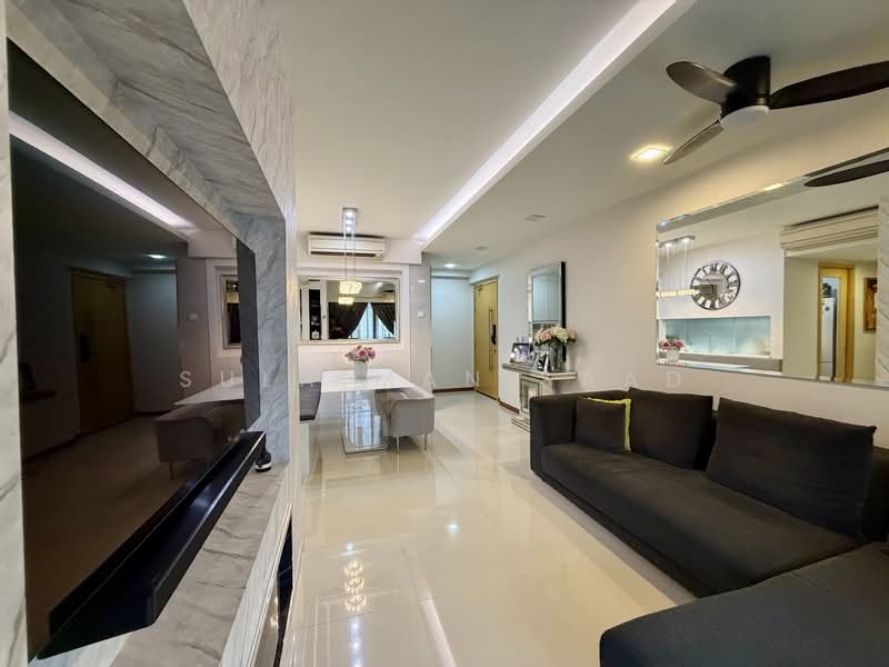 A Treasure Trove, 52 Punggol Walk, 3 Bedrooms, 1,206 sqft, Condominium For Sale, by Sulaiman Saad, 500231190 - Living Room - PropertyGuru.com.sg