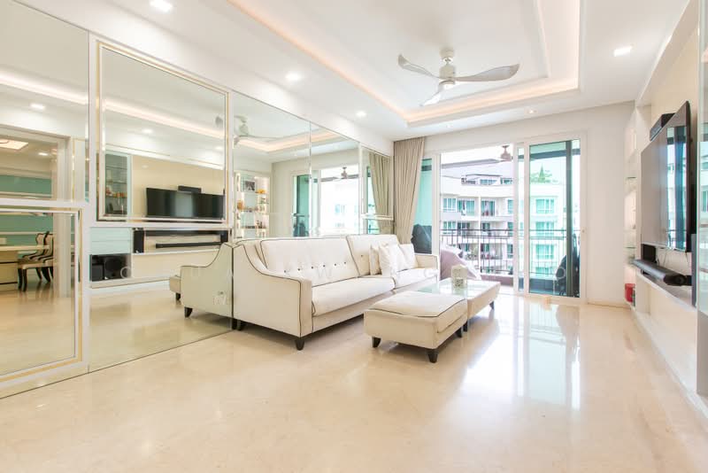 Edelweiss Park Condo, 90 Flora Road, 4 Bedrooms, 1,625 sqft, Condominium For Sale, by Chua Kwang Hao, 500231201 - Living Room - PropertyGuru.com.sg
