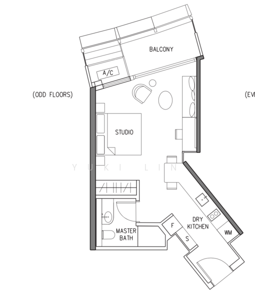 DUO Residences, 1 Fraser Street, Studio, 527 sqft, Apartment For Rent, by Yuki Lin, 500231214 - PropertyGuru.com.sg
