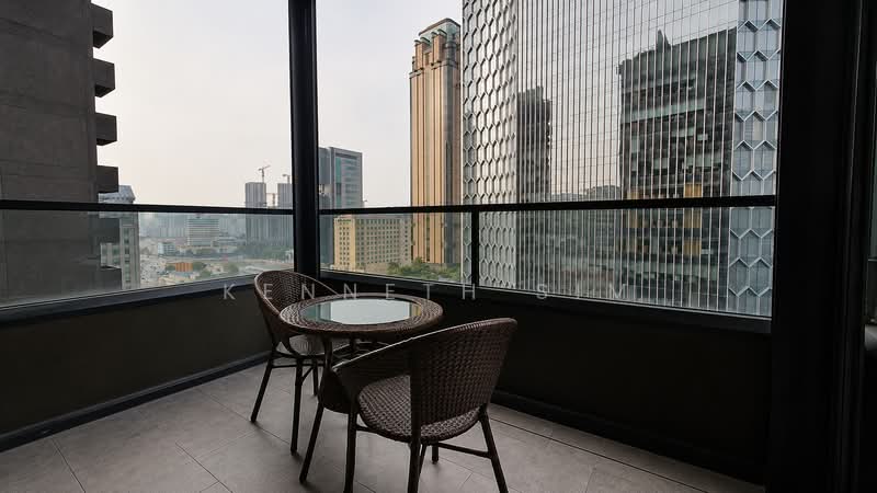 Midtown Modern, 16 Tan Quee Lan Street, 3 Bedrooms, 1,066 sqft, Condominium For Rent, by Kenneth Sim, 500231215 - Balcony - PropertyGuru.com.sg