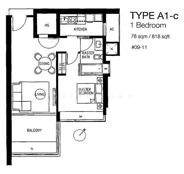 Concourse Skyline, 302 Beach Road, Beach Road / Bugis / Rochor, 1 Bedroom, 818 sqft, Condominium For Sale, by Celine Kong, 500231248 - PropertyGuru.com.sg