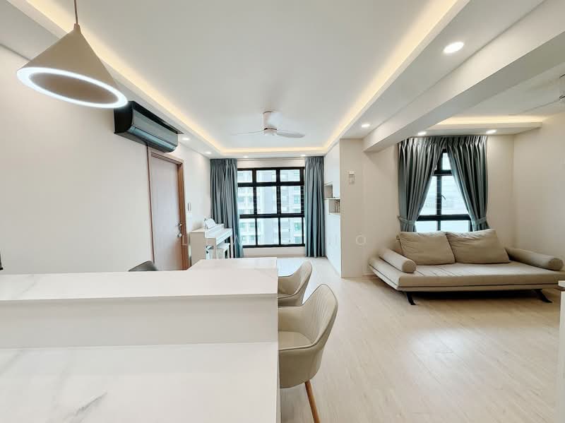 419D Northshore Drive, 419D Northshore Drive, 3 Bedrooms, 1,011 sqft, HDB Flat For Sale, by Lewis Ho, 500231261 - Living Room - PropertyGuru.com.sg