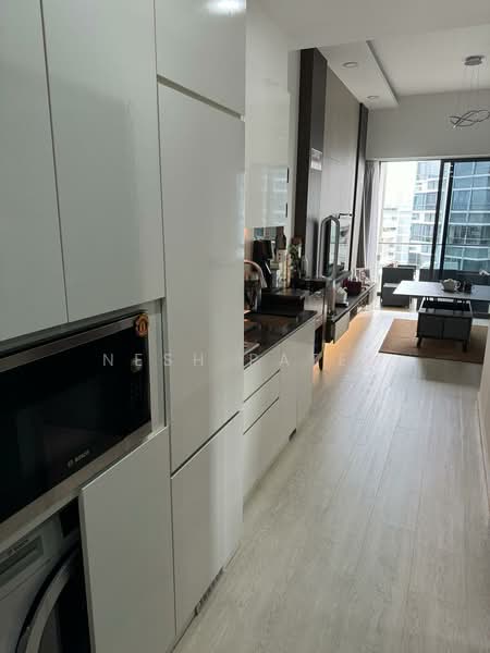 Forte Suites, 88 Mergui Road, 2 Bedrooms, 614 sqft, Condominium For Rent, by Nesh Patel, 500231266 - Kitchen - PropertyGuru.com.sg