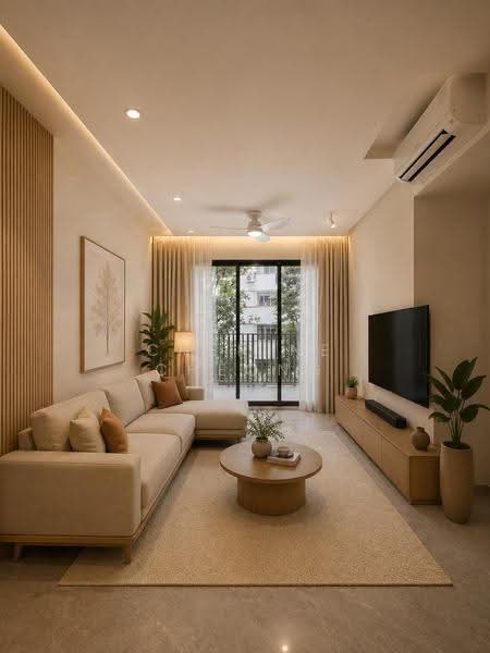Norwood Grand, 8 Champions Way, Admiralty / Woodlands, 3 Bedrooms, 872 sqft, Condominium For Rent, by Cherine Cheong, 500231270 - Living Room - Virtual ID - PropertyGuru.com.sg