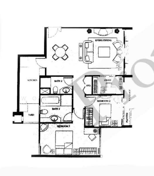 The Tessarina, 20 Wilby Road, 2 Bedrooms, 969 sqft, Condominium For Rent, by Wong Han Yee, 500231303 - PropertyGuru.com.sg