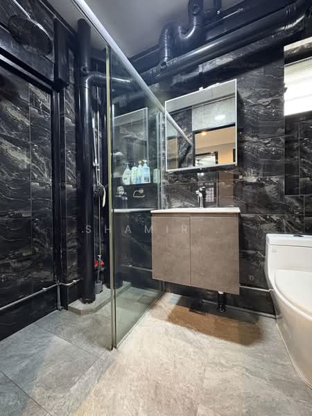 673 Woodlands Drive 71, 673 Woodlands Drive 71, Room Rental, 130 sqft, HDB Flat For Rent, by Shamir ., 500231308 - Bathroom - PropertyGuru.com.sg