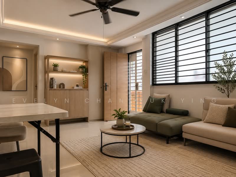 130 Bishan Street 12, 130 Bishan Street 12, 3 Bedrooms, 904 sqft, HDB Flat For Sale, by Evelyn Chan Yuk Ying, 500231341 - Living Room - PropertyGuru.com.sg