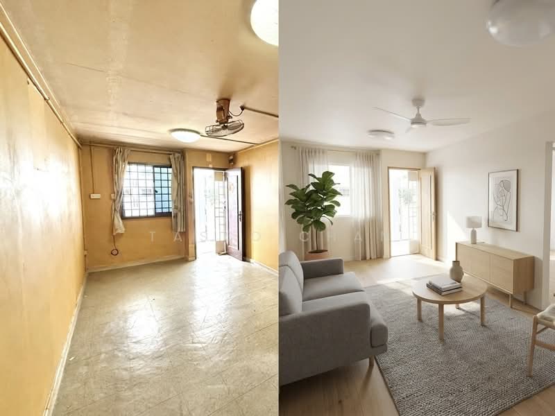 136 Yishun Ring Road, 136 Yishun Ring Road, 2 Bedrooms, 732 sqft, HDB Flat For Sale, by Tasso Chan, 500231353 - Living Room - PropertyGuru.com.sg