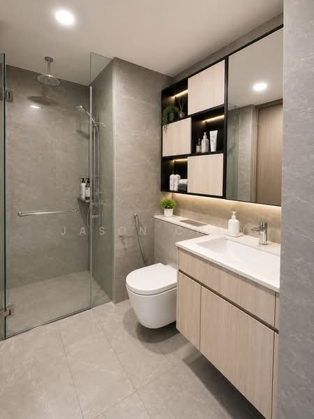 Kent Ridge Hill Residences, 66A South Buona Vista Road, 1 Bedroom, 603 sqft, Condominium For Sale, by Jason Chew, 500231372 - Bathroom - PropertyGuru.com.sg