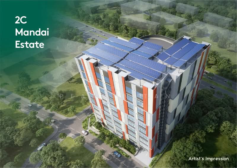 Keystone @ Mandai, 2C Mandai Estate, 1,668 sqft, Factory / Workshop (B2) For Sale, by Pearlyn Tan, 500231373 - Exterior - CommercialGuru.com.sg