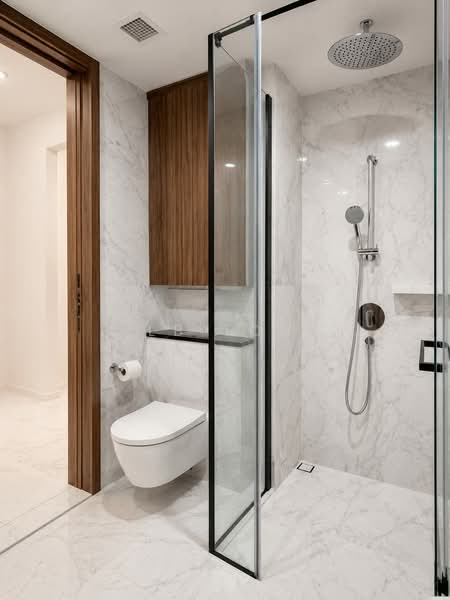 Sceneca Residence, 26 Tanah Merah Kechil Link, Bedok / Upper East Coast, 2 Bedrooms, 764 sqft, Condominium For Rent, by LB Toh, 500231375 - Bathroom - PropertyGuru.com.sg