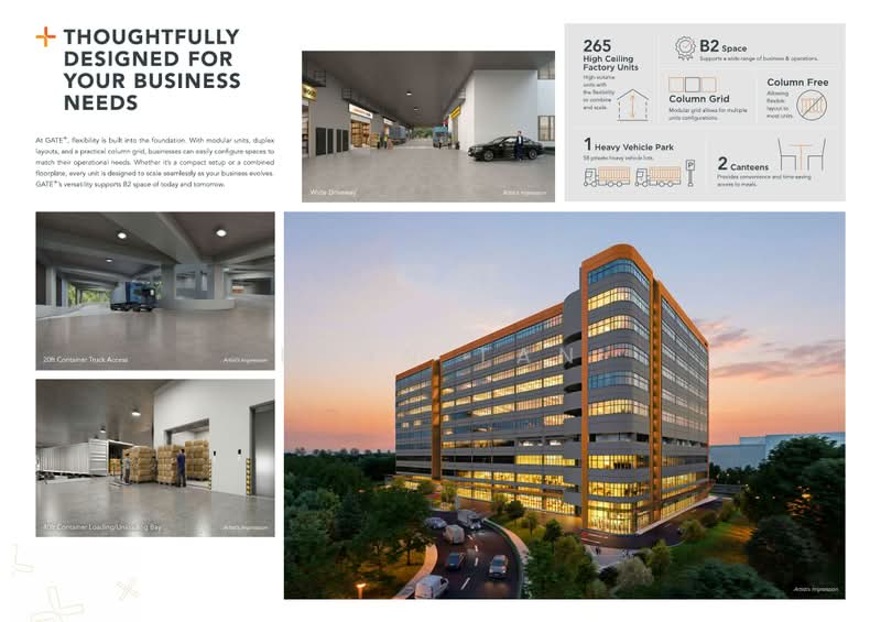 Gate+, Tukang Innovation Drive, 1,668 sqft, Factory / Workshop (B2) For Sale, by Ryan Tan, 500231389 - Exterior - CommercialGuru.com.sg