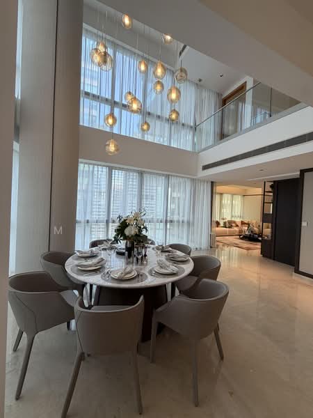 One Shenton, 1 Shenton Way, 4 Bedrooms, 5,350 sqft, Condominium For Sale, by Matthew Lim, 500231402 - Dining Room - PropertyGuru.com.sg