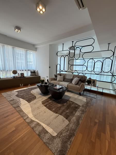 One Shenton, 1 Shenton Way, 4 Bedrooms, 5,350 sqft, Condominium For Sale, by Matthew Lim, 500231402 - Living Room - PropertyGuru.com.sg