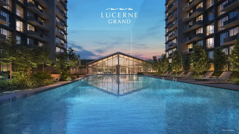 Lucerne Grand, Lakeside Drive, 2 Bedrooms, 620 sqft, Condominium For Sale, by Oon Jin Kuan, 500231412 - Exterior - PropertyGuru.com.sg