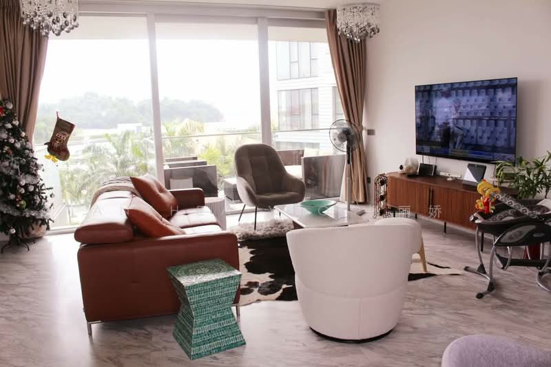 Reflections at Keppel Bay, 11 Keppel Bay View, 3 Bedrooms, 1,711 sqft, Condominium For Rent, by Anthea Yeo 杨丽娇, 500231417 - Living Room - PropertyGuru.com.sg