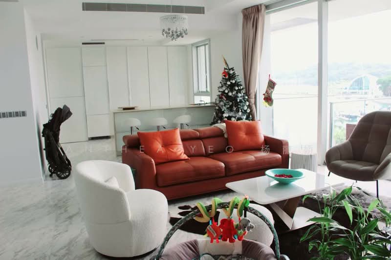 Reflections at Keppel Bay, 11 Keppel Bay View, 3 Bedrooms, 1,711 sqft, Condominium For Rent, by Anthea Yeo 杨丽娇, 500231417 - Living Room - PropertyGuru.com.sg