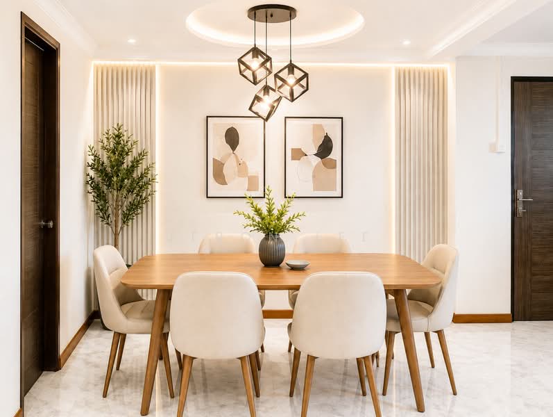 521 Hougang Avenue 6, 521 Hougang Avenue 6, 3 Bedrooms, 1,302 sqft, HDB Flat For Sale, by Jeron Lee, 500231424 - Dining Room - PropertyGuru.com.sg