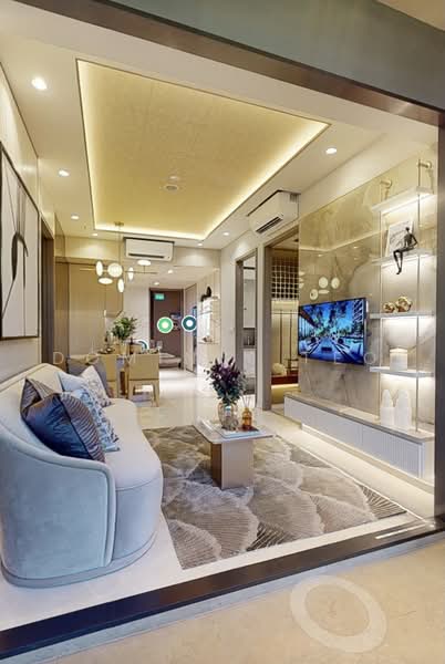 The Myst, 800 Upper Bukit Timah Road, Dairy Farm / Bukit Panjang / Choa Chu Kang, 2 Bedrooms, 700 sqft, Condominium For Sale, by Dominik Teo, 500231428 - Living Room - PropertyGuru.com.sg