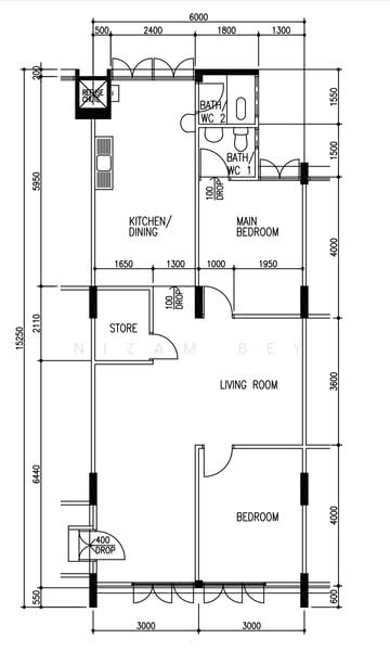 420 Bedok North Street 1, 420 Bedok North Street 1, 2 Bedrooms, 882 sqft, HDB Flat For Sale, by Nizam Bey, 500231444 - PropertyGuru.com.sg