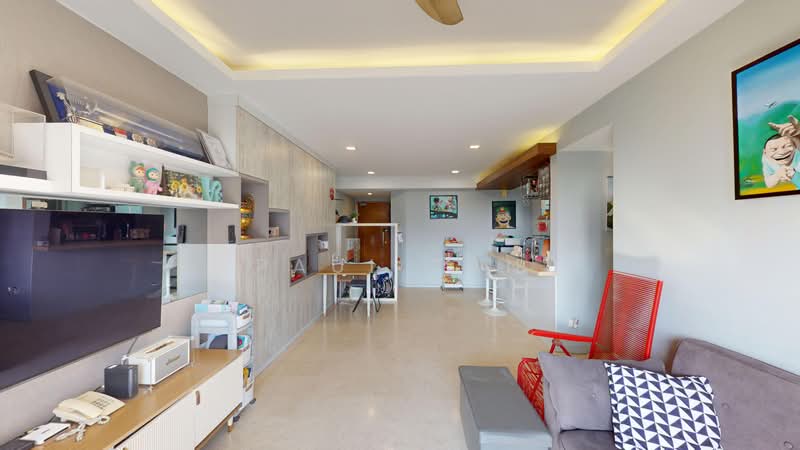 Bishan Point, 61 Bright Hill Drive, 3 Bedrooms, 1,184 sqft, Condominium For Sale, by Paul Tan, 500231449 - Living Room - PropertyGuru.com.sg