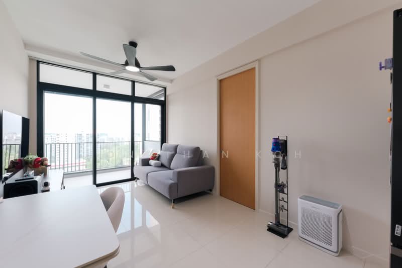 The Trilinq, 28B Jalan Lempeng, 1 Bedroom, 538 sqft, Condominium For Sale, by Jonathan Koh, 500231454 - Living Room - PropertyGuru.com.sg