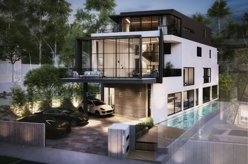 3 Melrose Drive, Melrose Drive, 5 Bedrooms, 9,000 sqft, Detached House For Sale, by Steve Tan, 500231458 - Exterior - PropertyGuru.com.sg