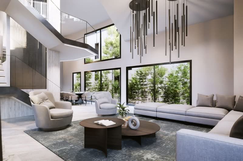 3 Melrose Drive, Melrose Drive, 5 Bedrooms, 9,000 sqft, Detached House For Sale, by Steve Tan, 500231458 - Living Room - PropertyGuru.com.sg