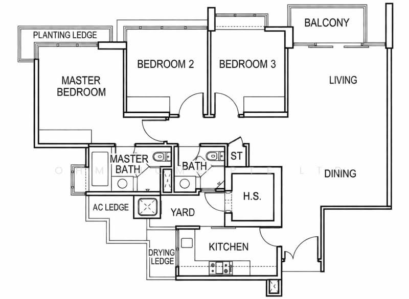 Park Green, 8 Rivervale Link, Hougang / Punggol / Sengkang, 3 Bedrooms, 1,184 sqft, Condominium For Sale, by DON SIDHU, 500231462 - PropertyGuru.com.sg