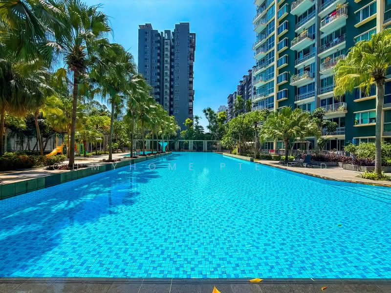 Park Green, 8 Rivervale Link, 3 Bedrooms, 1,184 sqft, Condominium For Sale, by DON SIDHU, 500231462 - Pool - PropertyGuru.com.sg