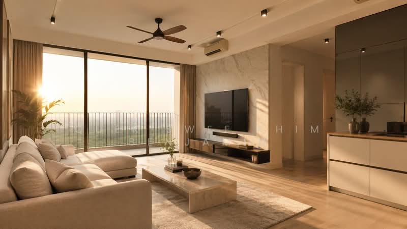 Rivercove Residences EC, 20 Anchorvale Ln, Hougang / Punggol / Sengkang, 3 Bedrooms, 958 sqft, Condominium For Sale, by Quek Swee Khim Benjamin, 500231464 - Living Room - PropertyGuru.com.sg