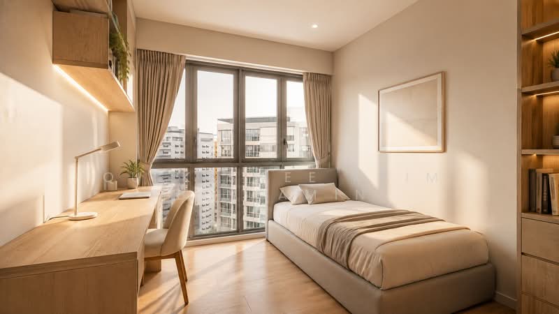 Rivercove Residences EC, 20 Anchorvale Ln, Hougang / Punggol / Sengkang, 3 Bedrooms, 958 sqft, Condominium For Sale, by Quek Swee Khim Benjamin, 500231464 - Bedroom - PropertyGuru.com.sg