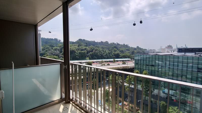 The Reef at King's Dock, 10 Harbourfront Avenue, 1 Bedroom, 484 sqft, Condominium For Sale, by Husna Gh, 500231499 - Balcony - PropertyGuru.com.sg