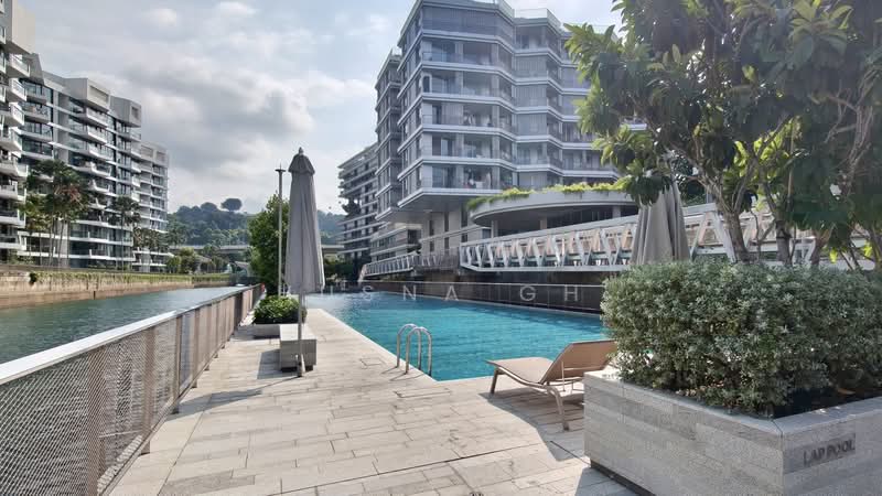 The Reef at King's Dock, 10 Harbourfront Avenue, 1 Bedroom, 484 sqft, Condominium For Sale, by Husna Gh, 500231499 - Lap Pool - PropertyGuru.com.sg