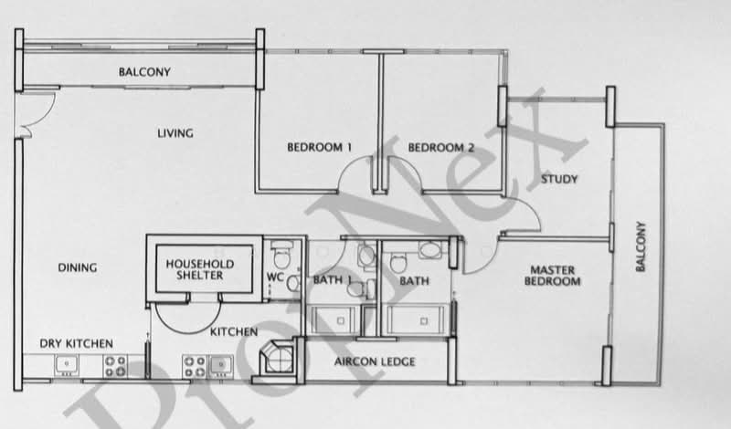 57 @ Kovan, 57 Kovan Road, 4 Bedrooms, 1,356 sqft, Condominium For Sale, by Baron Yeo, 500231501 - PropertyGuru.com.sg