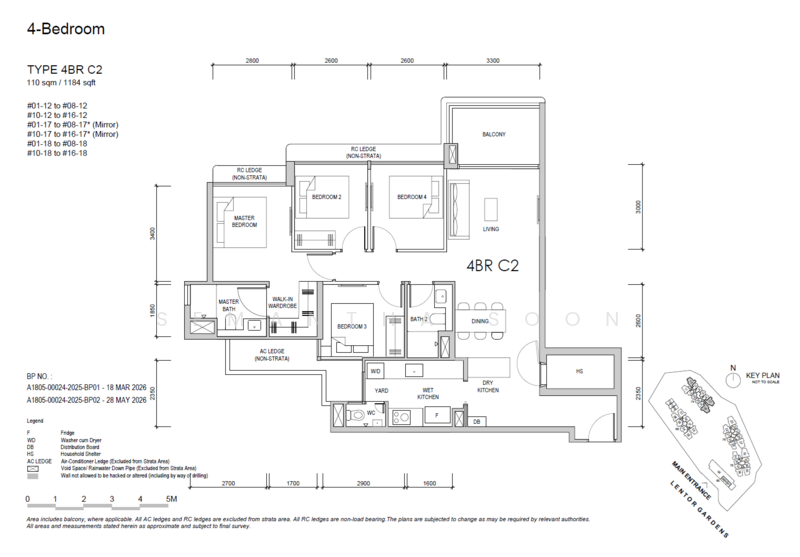 Lentor Gardens Residences, 68 Lentor Gardens, 4 Bedrooms, 1,184 sqft, Apartment For Sale, by Semantha Soon, 500231504 - PropertyGuru.com.sg