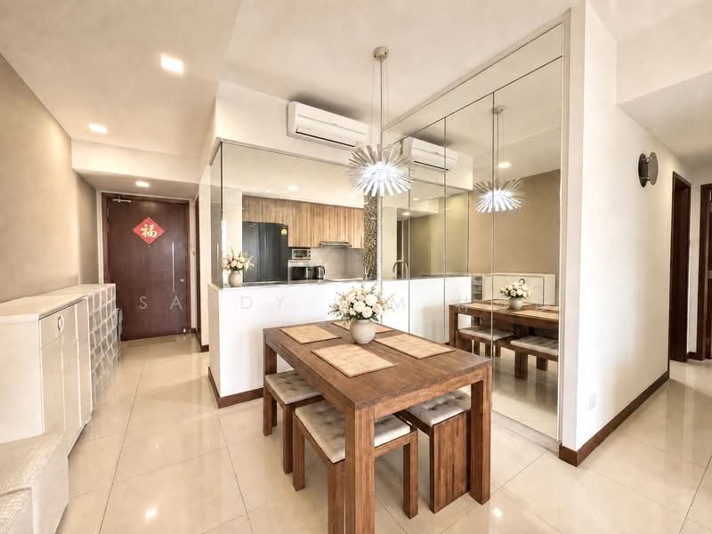 La Casa, 64 Woodlands Drive 16, 2 Bedrooms, 980 sqft, Condominium For Sale, by Sandy Lim 林莎莎, 500231521 - Dining Room - PropertyGuru.com.sg