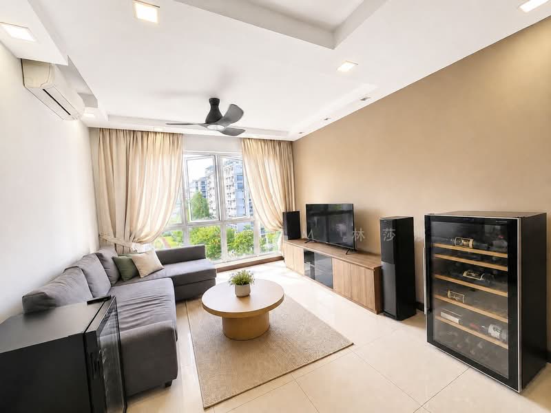 La Casa, 64 Woodlands Drive 16, 2 Bedrooms, 980 sqft, Condominium For Sale, by Sandy Lim 林莎莎, 500231521 - Living Room - PropertyGuru.com.sg
