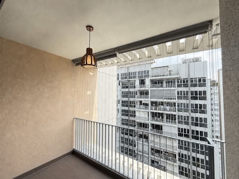Twin Fountains, 11 Woodlands Avenue 6, 3 Bedrooms, 1,152 sqft, Executive Condominium For Sale, by Jayson Chan, 500231540 - Balcony - PropertyGuru.com.sg
