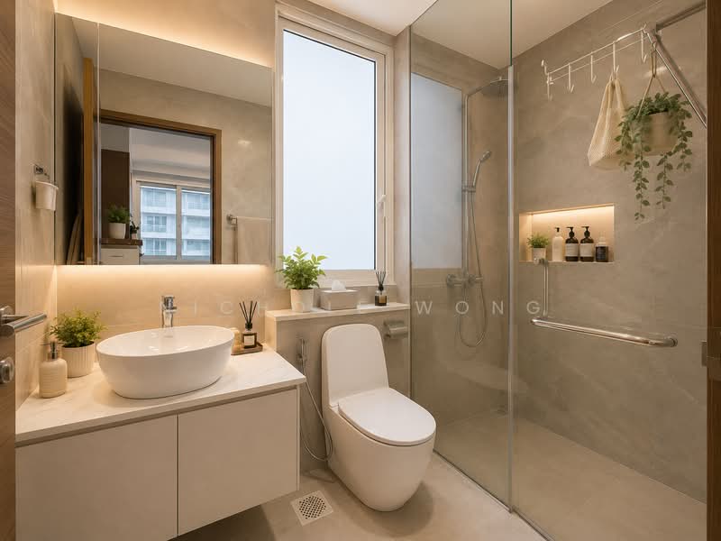 The Nautical, 93 Jalan Sendudok, 3 Bedrooms, 1,119 sqft, Condominium For Sale, by Nichole Wong, 500231542 - Bathroom - PropertyGuru.com.sg