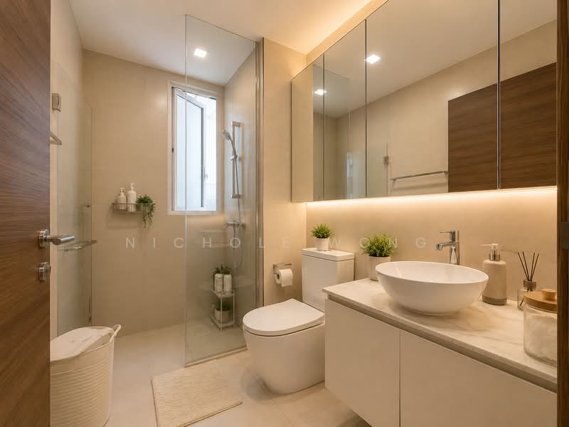 The Nautical, 93 Jalan Sendudok, 3 Bedrooms, 1,119 sqft, Condominium For Sale, by Nichole Wong, 500231542 - Bathroom - PropertyGuru.com.sg