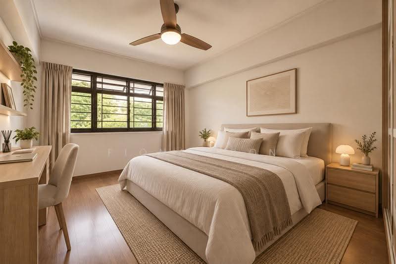 710 Bedok Reservoir Road, 710 710, Bedok / Upper East Coast, 3 Bedrooms, 1,302 sqft, HDB Flat For Sale, by Fiona Poon, 500231550 - Bedroom - PropertyGuru.com.sg