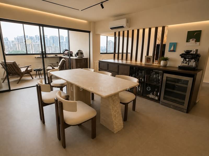 114 Bukit Purmei Road, 114 Bukit Purmei Road, 2 Bedrooms, 1,500 sqft, HDB Flat For Rent, by Wilson Tang, 500231551 - Dining Room - PropertyGuru.com.sg
