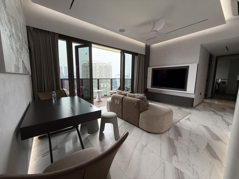 The Landmark, 173 Chin Swee Road, 3 Bedrooms, 1,076 sqft, Condominium For Rent, by Kin ,, 500231557 - Living Room - PropertyGuru.com.sg